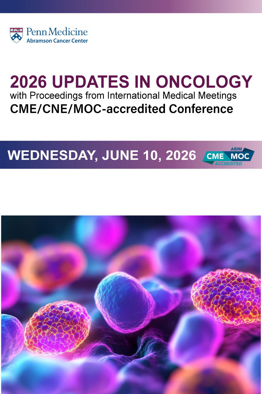 Updates in Oncology 2026: With Proceedings from International Medical Meetings Banner